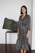 Vestido Midi Estampado de Ba&sh