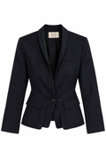 A.L.C. Black Double-Layer Tailored Blazer