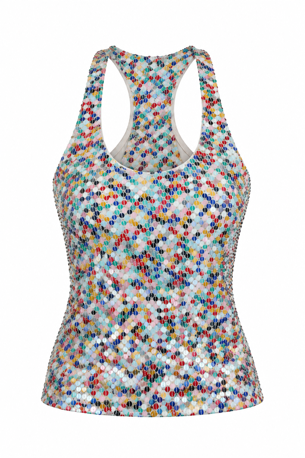 Parker Multicolor Sequin Tank Top