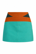 Marni Colorblock Mini Skirt