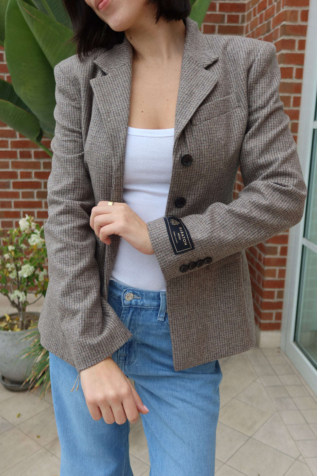 Blazer Entallado de Aritzia