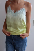 Cami Silk Lace Trim Blouse