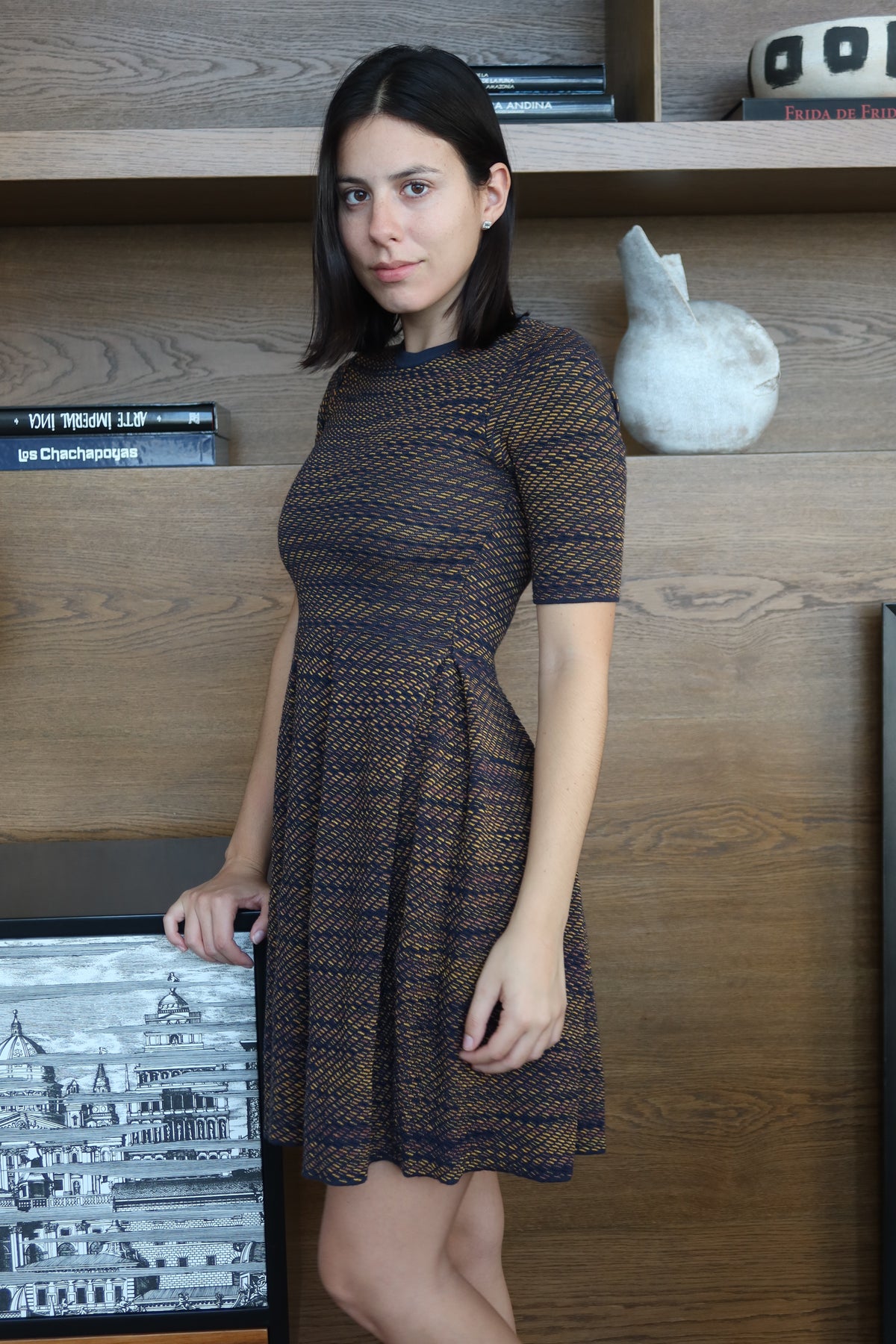 Missoni Knit Fit-and-Flare Dress