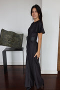 Calvin Klein Black Wide-Leg Jumpsuit