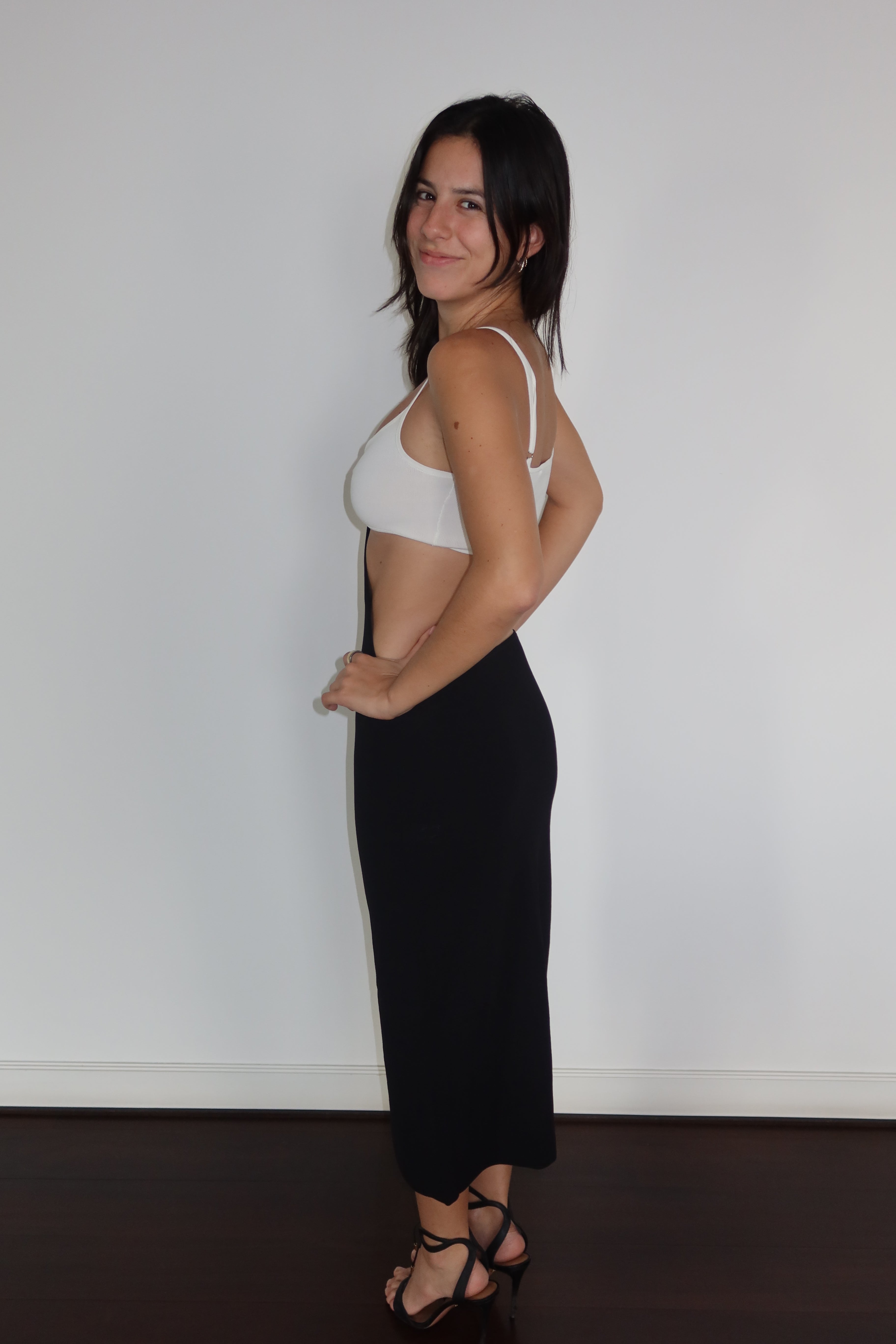 Vestido Midi con Recortes de Solid & Striped