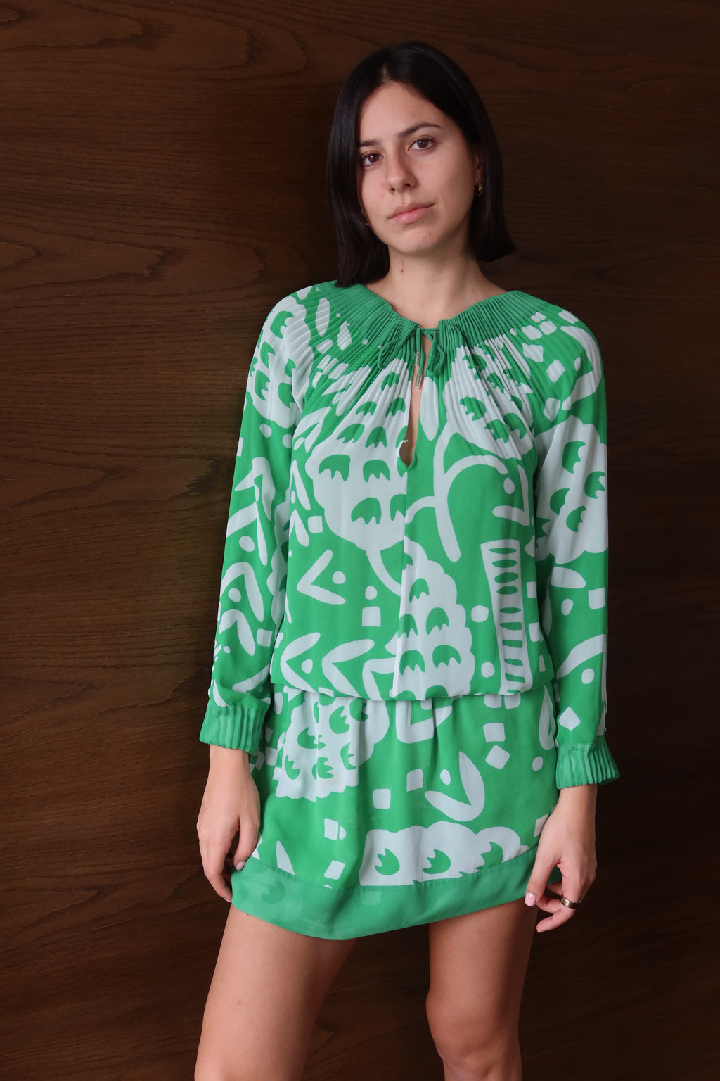 Diane von Furstenberg Printed Mini Dress