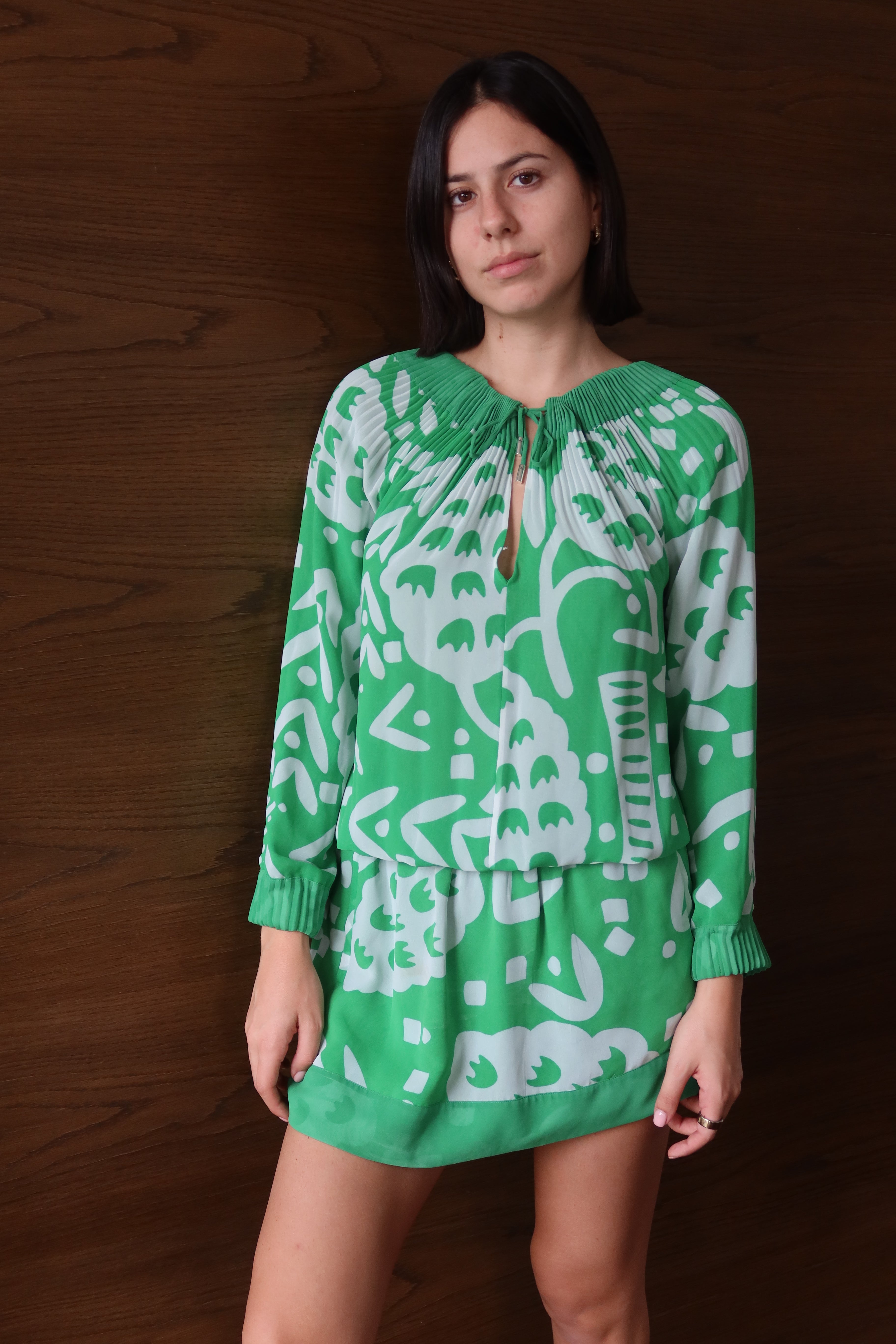 Diane von Furstenberg Printed Mini Dress