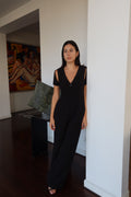 Enterizo Negro Entallado de BCBG