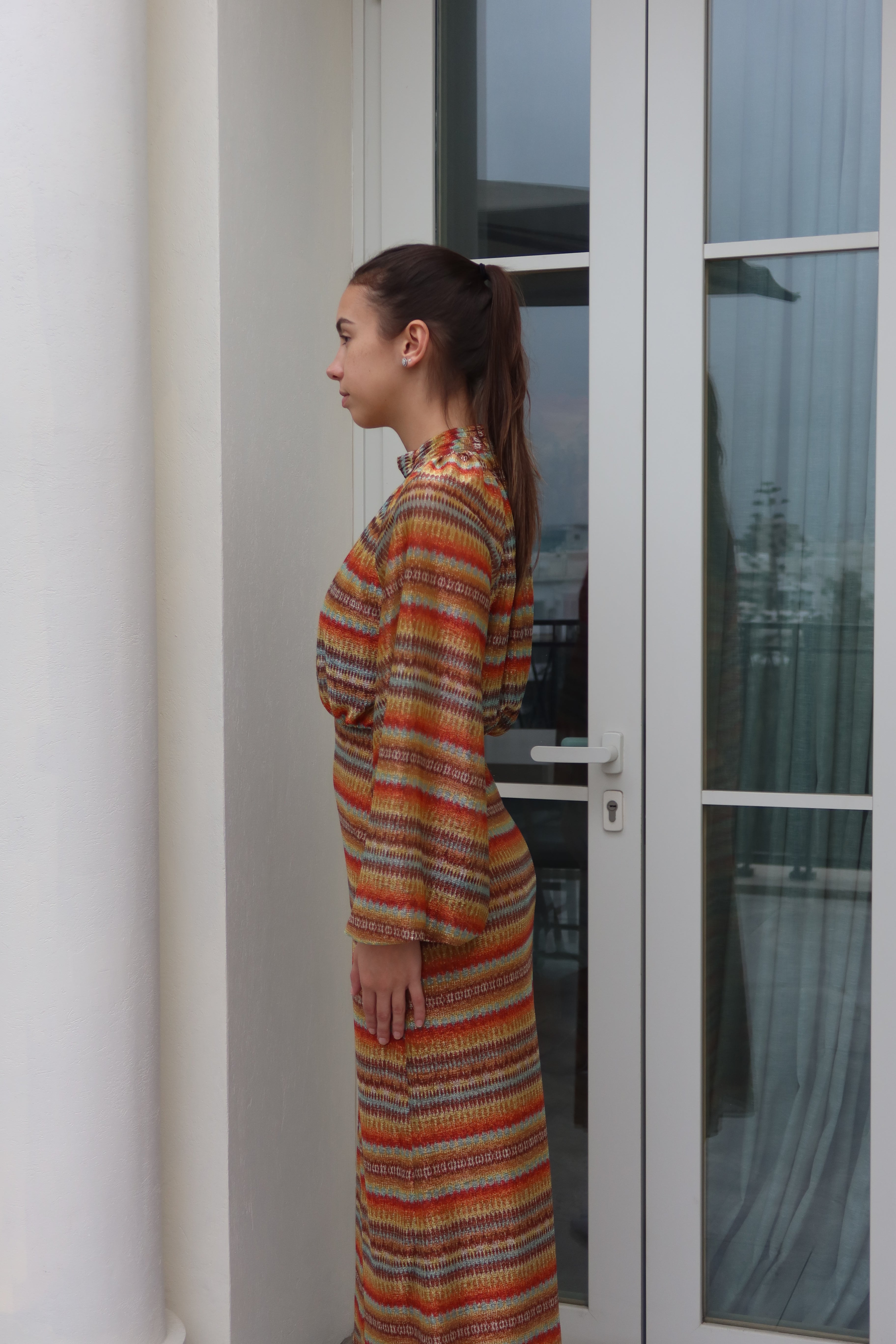 Scalpers Multicolor Stripe Maxi Dress