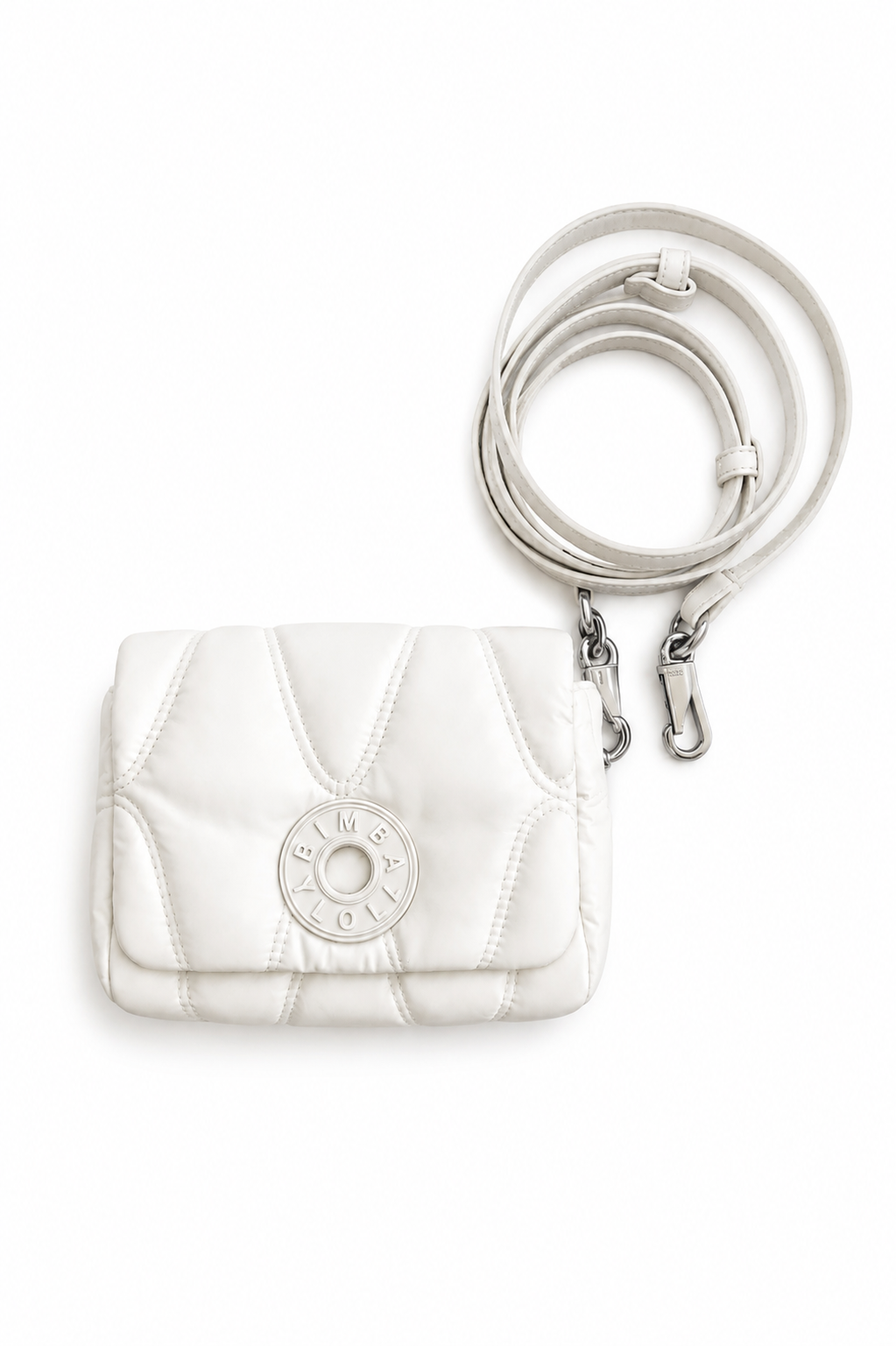 Bimba y Lola White Mini Crossbody Bag