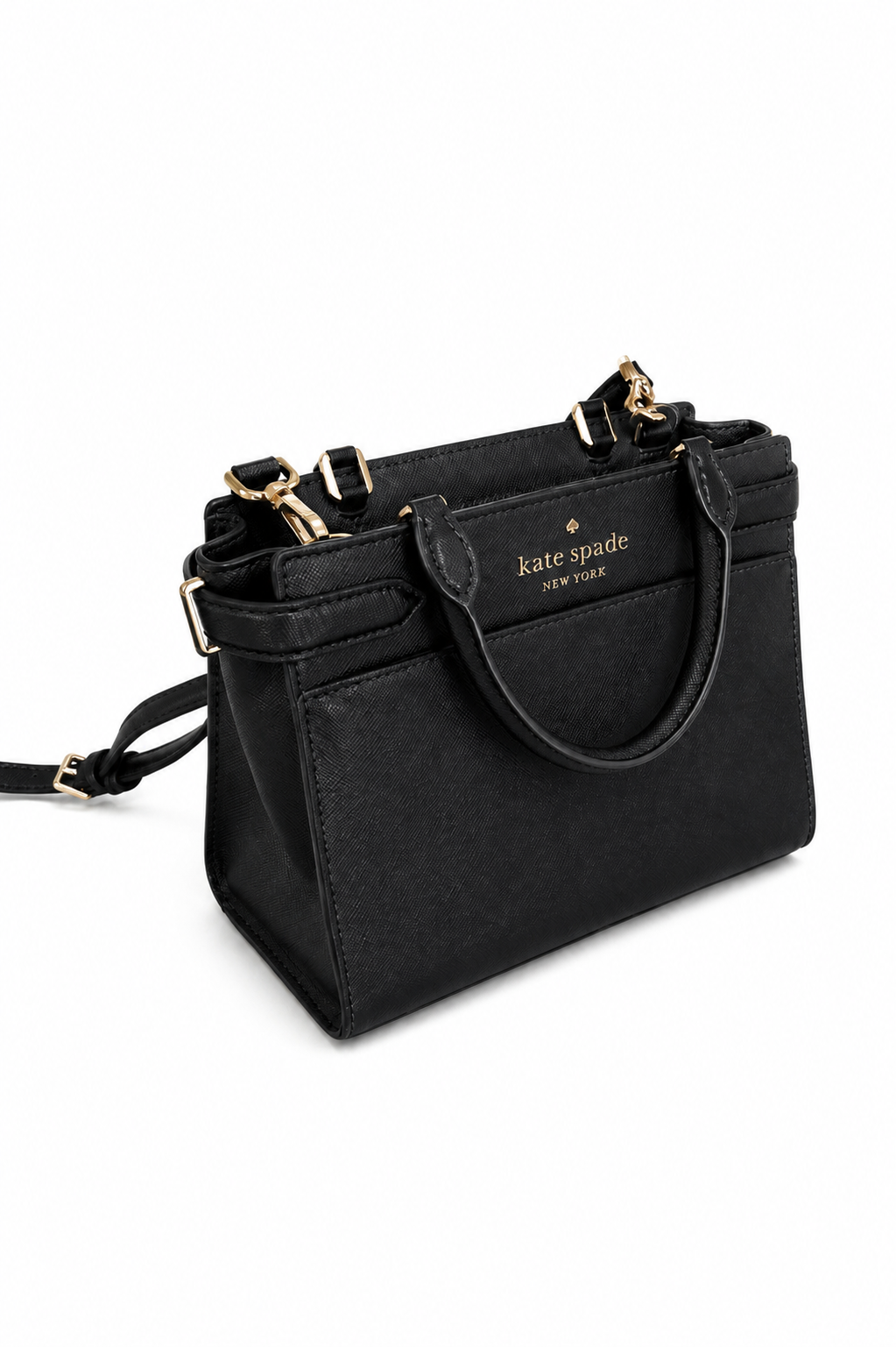 Kate Spade Black Leather Crossbody Bag